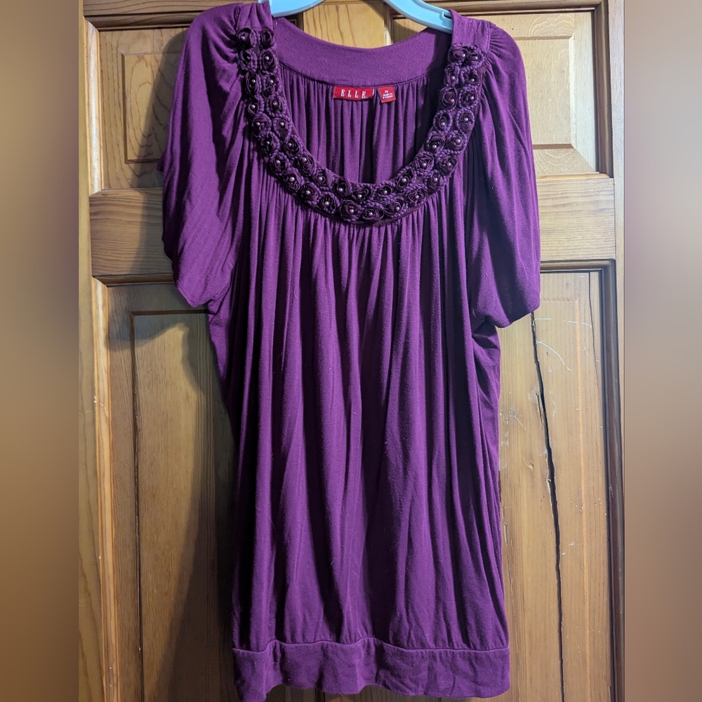 Elle Deep Purple Women's Blouse